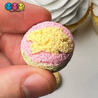 Ice Cream Or Sherbet Scoop Mini Flatback Charms Multi Colors Cabochons 10Pcs Charm