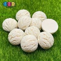 10Pcs Ice Cream Scope Mini Flatback Charms Chocolate Strawberry Vanilla Cabochons Playcode3 Vanilla