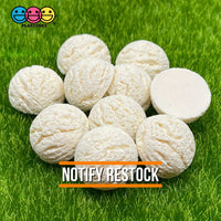 10Pcs Ice Cream Scope Mini Flatback Charms Chocolate Strawberry Vanilla Cabochons Playcode3 Vanilla