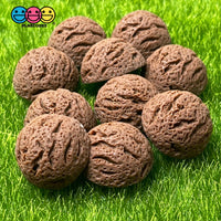 10Pcs Ice Cream Scope Mini Flatback Charms Chocolate Strawberry Vanilla Cabochons Playcode3