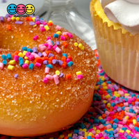 Ice Cream Topping Fake Clay Sprinkle Rainbow Colors Confetti Funfetti 2Mm