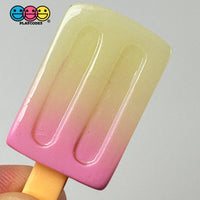 Ice Popsicle 3D Charm Pink Cabochons Decoden 10 Pcs Playcode3 Llc