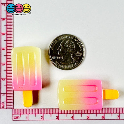 Ice Popsicle 3D Charm Pink Cabochons Decoden 10 Pcs Playcode3 Llc