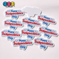 Independence Day 4Th Of July Words Planar Patriotic Planars Decoden 10Pcs