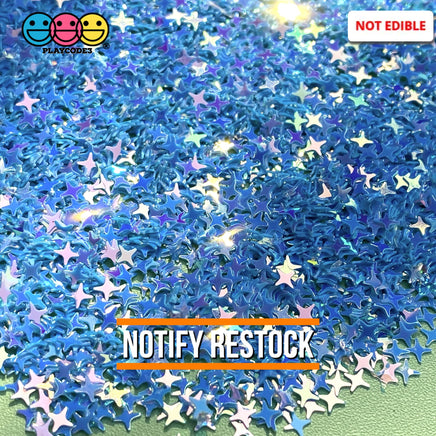 Iridescent Galaxy Star Glitters Nail Art 20/100 Grams Sprinkle