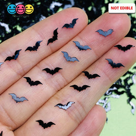 Iridescent Halloween Bats Glitters Nail Art Bat 15/50 Grams Sprinkle