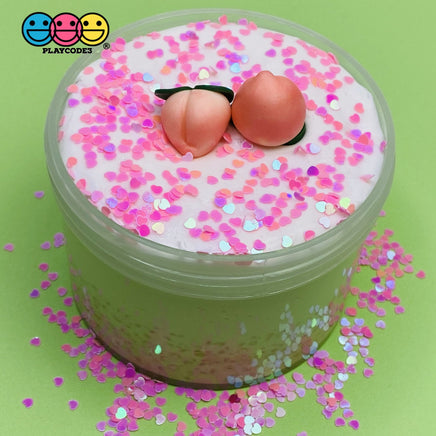 Iridescent Hearts Glitters Fake Sprinkles Decoden Sprinkle