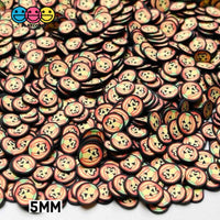 Jack-O-Lantern Halloween Fimo Slices Pumpkin Fake Clay Sprinkles Rpw20