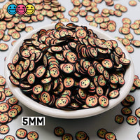 Jack-O-Lantern Halloween Fimo Slices Pumpkin Fake Clay Sprinkles Rpw20