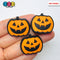 Shoe Charms WITHOUT Buckle Botton Bendable Jack-o’-lantern Pumpkin Holiday Halloween Flatback Cabochons Slime Supply