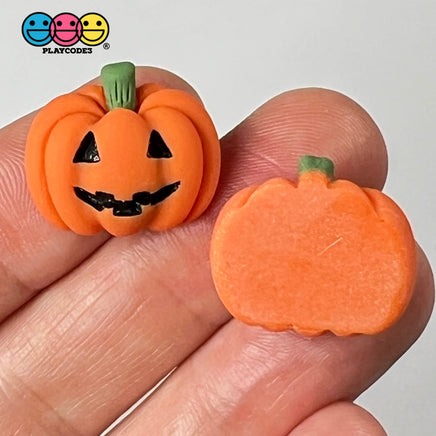 Jack-O-Lantern Witches Hat Selection Cabochon Charm Halloween Flat Back Decoden 10 Pcs 3 Types