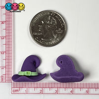 Jack-O-Lantern Witches Hat Selection Cabochon Charm Halloween Flat Back Decoden 10 Pcs 3 Types