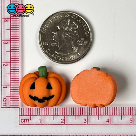 Jack-O-Lantern Witches Hat Selection Cabochon Charm Halloween Flat Back Decoden 10 Pcs 3 Types