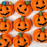 Jack-O-Lantern Witches Hat Selection Cabochon Charm Halloween Flat Back Decoden 10 Pcs 3 Types