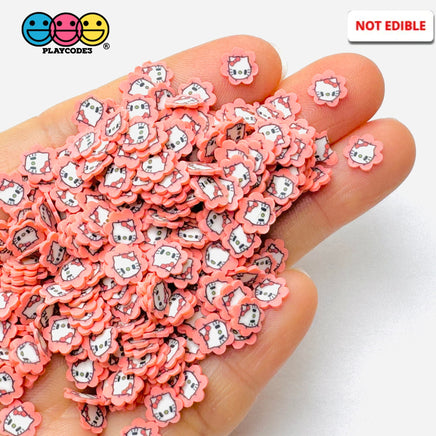 Japanese Cartoon Anime Character Cat Kitty 5Mm Fake Clay Sprinkles Decoden Fimo Jimmies Sprinkle