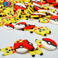 Japanese Cartoon Character Anime Ball Kawaii Cute Fake Clay Sprinkles Decoden Jimmies Sprinkle