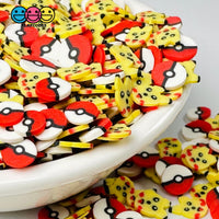 Japanese Cartoon Character Anime Ball Kawaii Cute Fake Clay Sprinkles Decoden Jimmies Sprinkle