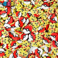 Japanese Cartoon Character Anime Ball Kawaii Cute Fake Clay Sprinkles Decoden Jimmies Sprinkle