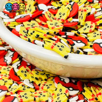 Japanese Cartoon Character Anime Ball Kawaii Cute Fake Clay Sprinkles Decoden Jimmies Sprinkle