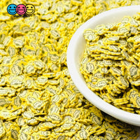 Japanese Tv Cartoon Anime Character Yellow Dog 5Mm Fake Clay Sprinkles Decoden Fimo Jimmies
