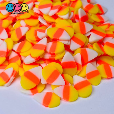 Just Candy Corn Halloween Fimo Fake Sprinkles Funfetti Decoden 7Mm 15Mm 10 Grams / 13-15Mm Sprinkle