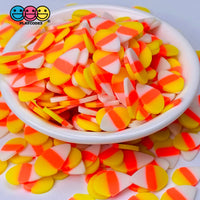 Just Candy Corn Halloween Fimo Fake Sprinkles Funfetti Decoden 7Mm 15Mm Sprinkle