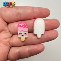 Kawaii Ice Pop Fake Flatback Cabochons Decoden Charm 10 Pcs
