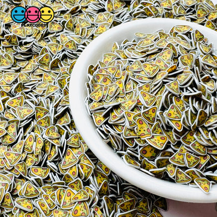 Kawaii Pizza 5Mm_10Mm Fake Clay Sprinkles Decoden Fimo Jimmies Sprinkle