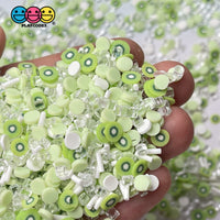 Kiwi Crush Mix Fimo Fake Sprinkle Slushie Icicle Kiwis Fruit Funfetti