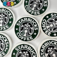 Large Coffee Shop Flatback Charms Cabochons 10 Pcs Charm