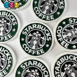 Large Coffee Shop Flatback Charms Cabochons 10 Pcs Charm