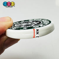 Large Coffee Shop Flatback Charms Cabochons 10 Pcs Charm