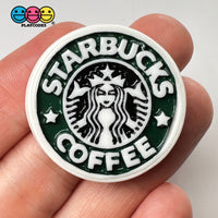 Large Coffee Shop Flatback Charms Cabochons 10 Pcs Charm