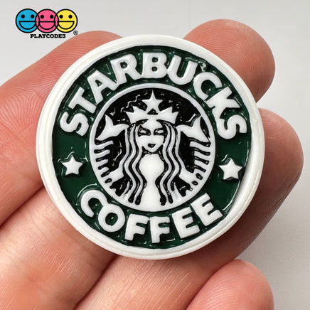Large Coffee Shop Flatback Charms Cabochons 10 Pcs Charm