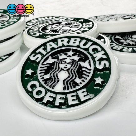 Large Coffee Shop Flatback Charms Cabochons 10 Pcs Charm
