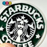 Large Coffee Shop Flatback Charms Cabochons 10 Pcs Charm