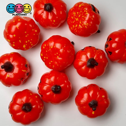 3D Large Jack - O’ - Lantern Hollow Decoration Halloween Holiday Cabochons Decoden Charm 10 Pcs