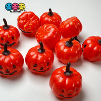 3D Large Jack - O’ - Lantern Hollow Decoration Halloween Holiday Cabochons Decoden Charm 10 Pcs