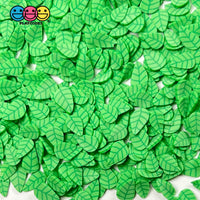 Leaves Green Leaf Fake Clay Sprinkles Fimo Decoden Jimmies Funfetti 10 Grams Sprinkle