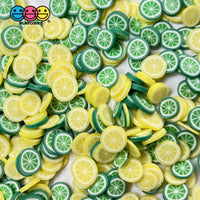 Lemon Lime Fimo Mix Fake Mixed Sprinkles Food Funfetti Jimmies 10 Grams Sprinkle