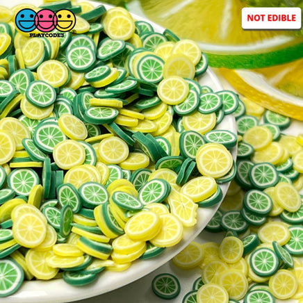 Lemon Lime Fimo Mix Fake Mixed Sprinkles Food Funfetti Jimmies Sprinkle