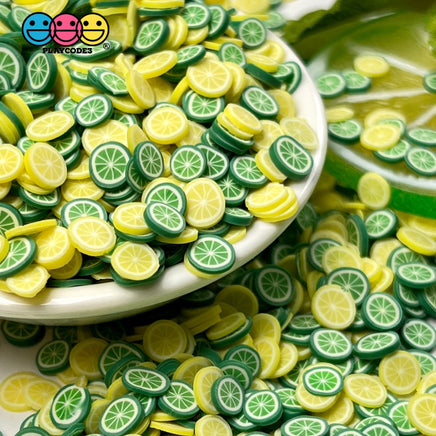 Lemon Lime Fimo Mix Fake Mixed Sprinkles Food Funfetti Jimmies Sprinkle