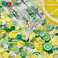 Lemon Lime Iced Mix Fimo Faux Mixed Sprinkles Slushies Fake Food Ice Funfetti Sprinkle