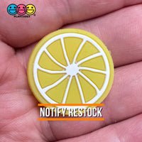 Lemon Slice Silicon Soft Bendable Fruit Flatback Cabochons Decoden Charm 10 Pcs Playcode3 Llc