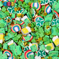 Leprechaun Party Mix Beer Rainbow Gold Coin Shamrock Hat Fake Sprinkle Confetti Funfetti Playcode3