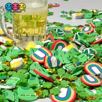Leprechaun Party Mix Beer Rainbow Gold Coin Shamrock Hat Fake Sprinkle Confetti Funfetti Playcode3