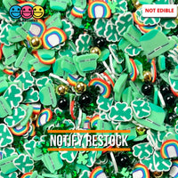 Leprechauns Rainbow To Gold Sprinkle Saint Patricks Day Fake Sprinkles 20 Grams