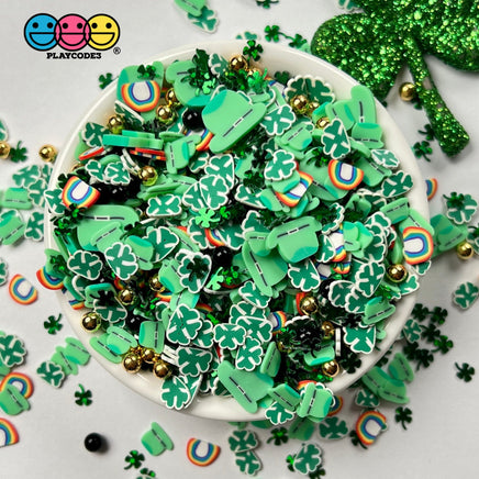 Leprechauns Rainbow To Gold Sprinkle Saint Patricks Day Fake Sprinkles