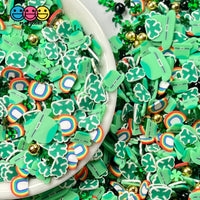 Leprechauns Rainbow To Gold Sprinkle Saint Patricks Day Fake Sprinkles