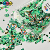 Leprechauns Rainbow To Gold Sprinkle Saint Patricks Day Fake Sprinkles